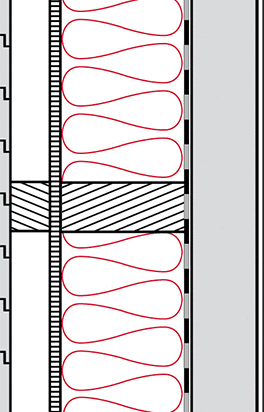 facade insulation with thermofloc