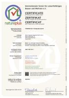 natureplus-Zertifikat natureplus-Zertifikat