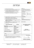 Leistungserklärung THERMOFLOC-Dachschalungsbahn Leistungserklärung_Thermofloc-Dachschalungsbahn rot_Deutsch