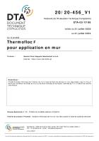 DTA pour application en mur 3_DTA-AU_20-456_V1