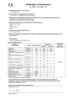 DoP THERMOFLOC-vapour proof lining Leistungserklärung_Thermofloc-Dampfbremsvlies weiss_Englisch