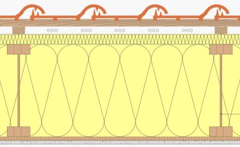 Dachaufbau nach Plus Energie Haus - Variante 2